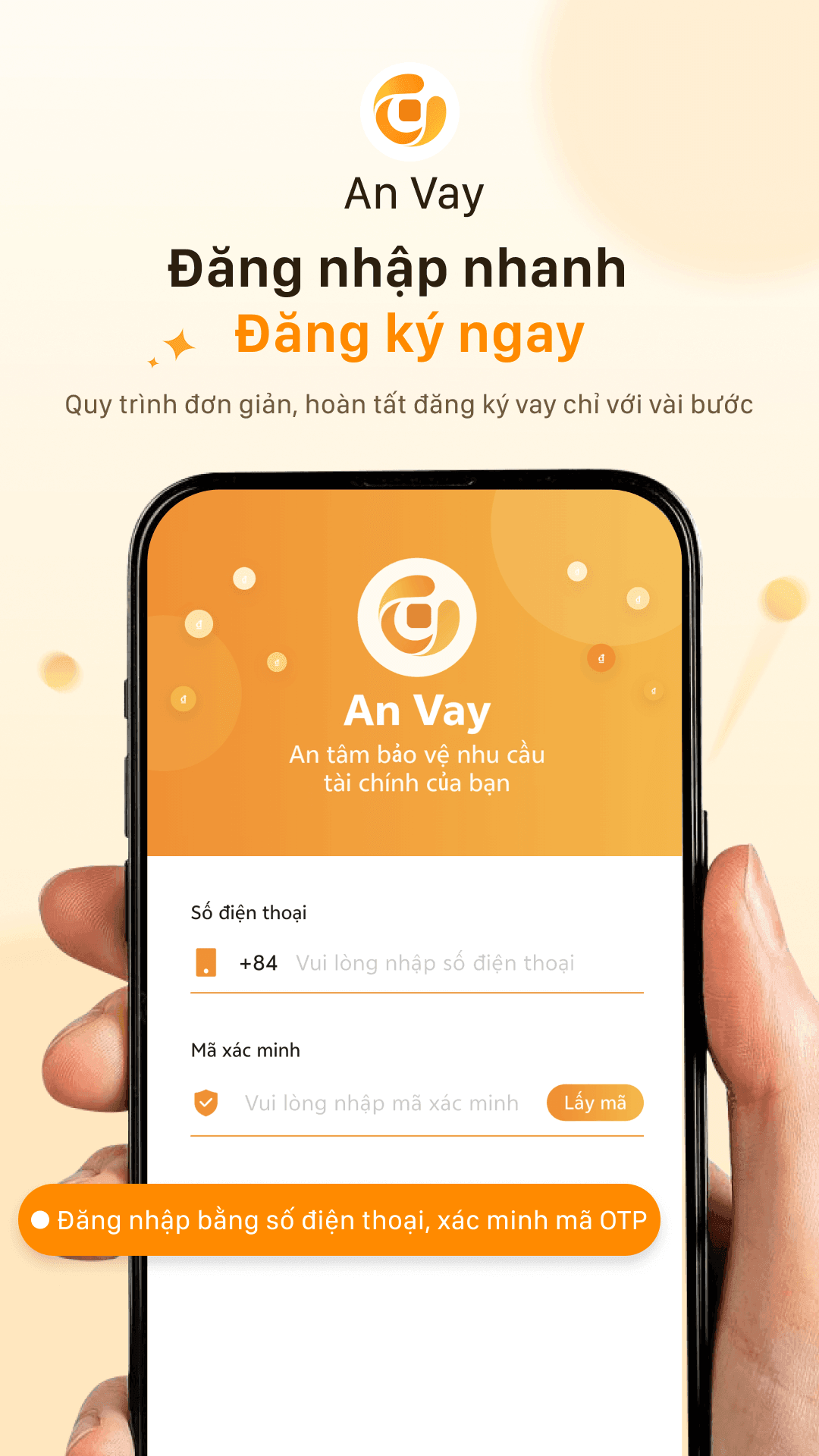 Đăng nhập nhanh, đăng ký ngay